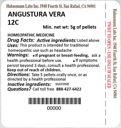 Angustura Vera 12c 5g (Angustura Vera 12c 5g)
